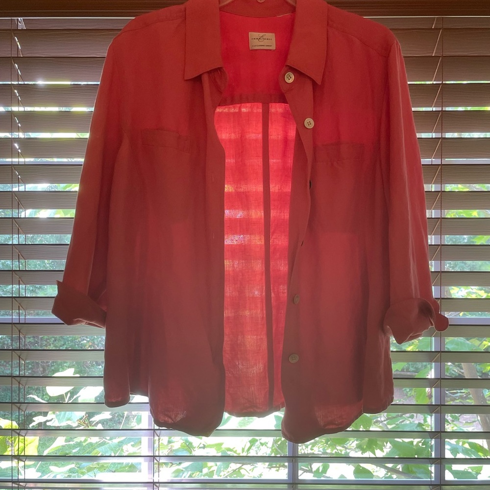 🛍️VTG Emma James Linen-blend jacket - Picture 7 of 7